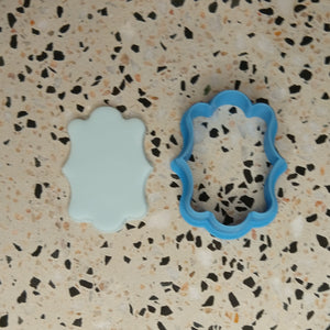 Bracket Plaque cookie / biscuit cutter