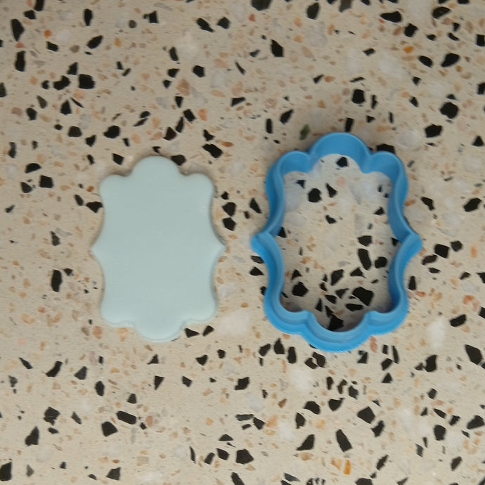 Bracket Plaque cookie / biscuit cutter