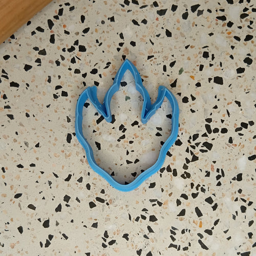 Dinosaur foot print cookie fondant biscuit cutter