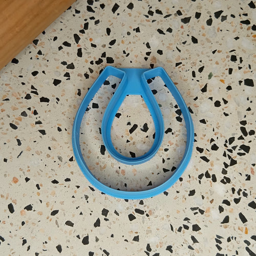 Horse shoe horseshoe cookie fondant biscuit cutter