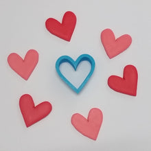 Load image into Gallery viewer, Mini Modern Heart cookie / biscuit cutter 4cm