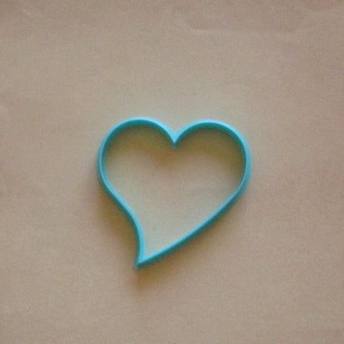 Abstract Heart cookie / biscuit cutter 10cm