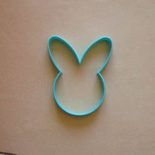 Load image into Gallery viewer, Bunny Face (round) cookie / biscuit cutter 10cm