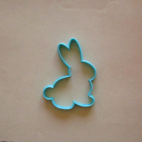 Sitting Bunny Rabbit cookie / biscuit cutter 8.5cm