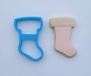 Christmas Stocking cookie biscuit cutter 9.5cm