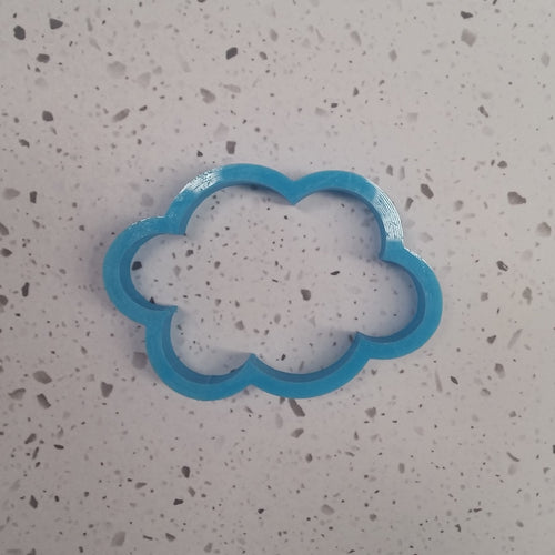 Fluffy cloud cookie biscuit cutter 8cm