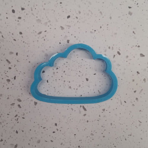 Cloud (flat) cookie / biscuit cutter 8cm