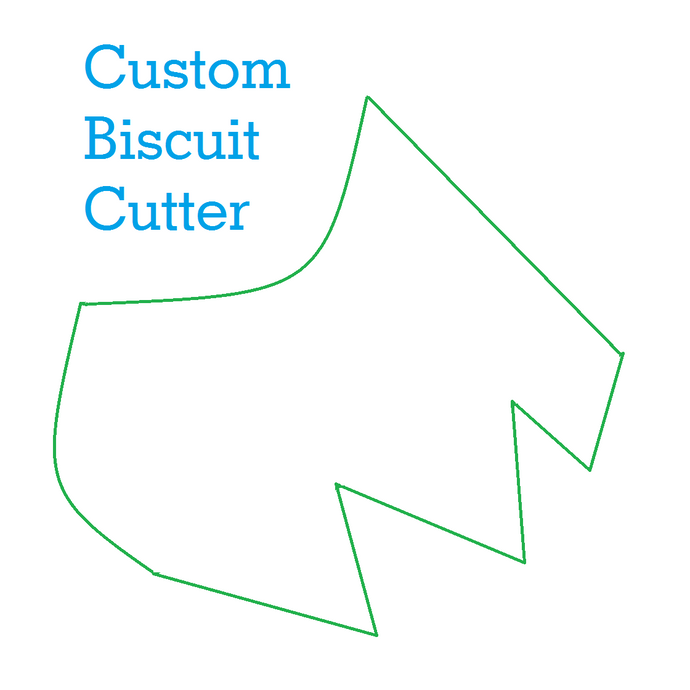 CUSTOM Cookie / Biscuit Cutter