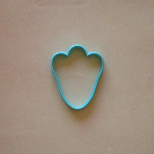Easter Bunny Paw (foot) cookie cutter 8cm