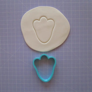 Easter Bunny Paw (foot) cookie cutter 8cm