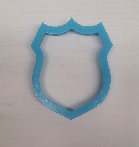 Police Badge cookie / biscuit cutter 8cm