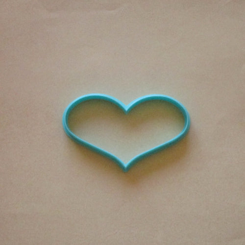 Wide Heart cookie / biscuit cutter