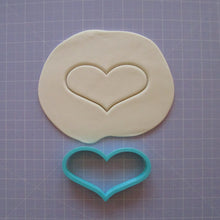 Load image into Gallery viewer, Wide Heart cookie / biscuit cutter