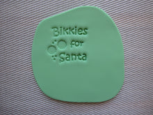 Load image into Gallery viewer, Bikkies for Santa Fondant Embosser / Cookie Stamp