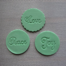 Load image into Gallery viewer, JOY Fondant Embosser / Cookie Stamp