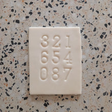 Load image into Gallery viewer, Modern Number Fondant Embosser / Cookie Stamp set