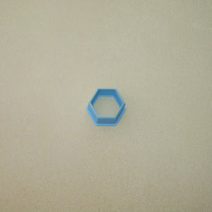 Hexagon cookie / biscuit cutter - various sizes 3cm to 10cm