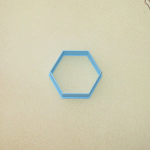 Hexagon cookie / biscuit cutter - various sizes 3cm to 10cm
