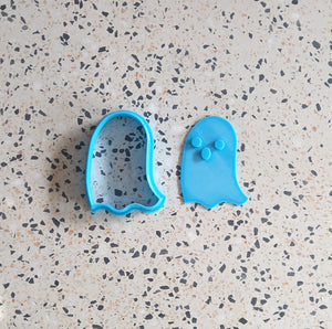 Cute Ghost 8cm embosser & cutter set